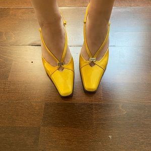 Yellow size 37 Balmain heels